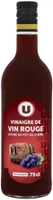 Vinaigre de vin rouge affiné en fût de chêne 7° bouteille en verrede75cl