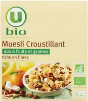 Muesli croustillant aux fruits