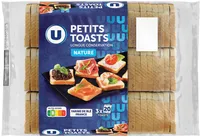 Toasts pain de mie longue conservation nature 255g