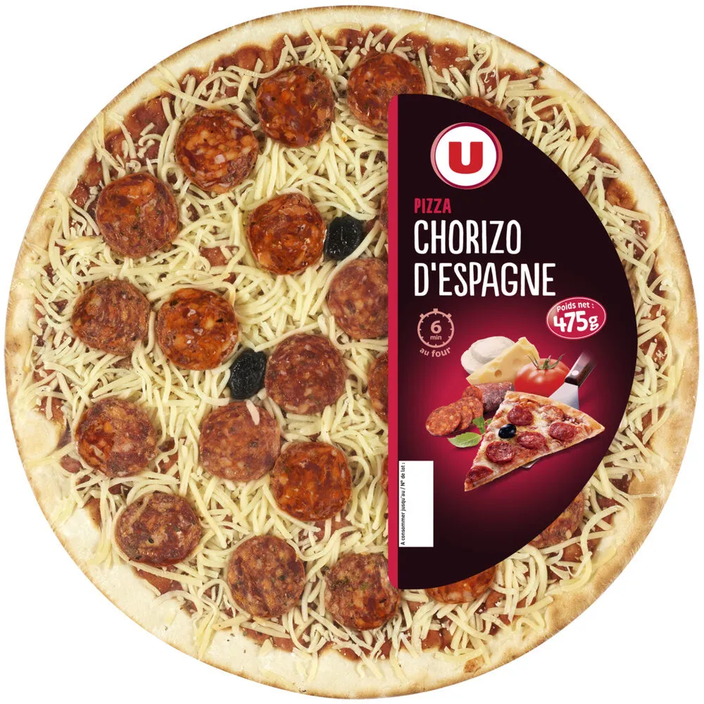 Pizza au chorizo d'Espagne