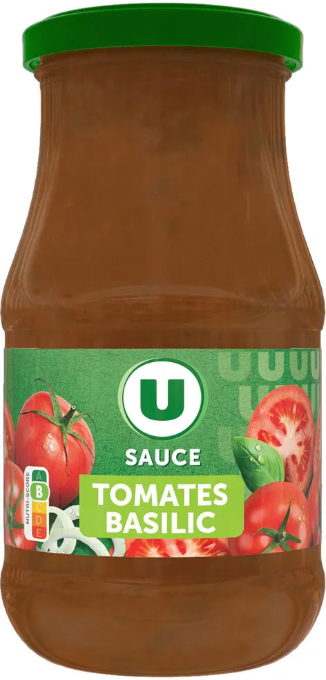 Sauce tomates et basilic bocal de 420g