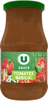 Sauce tomates et basilic bocal de 420g