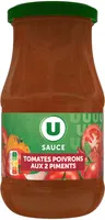 Sauce poivrons et piments bocal de 420g