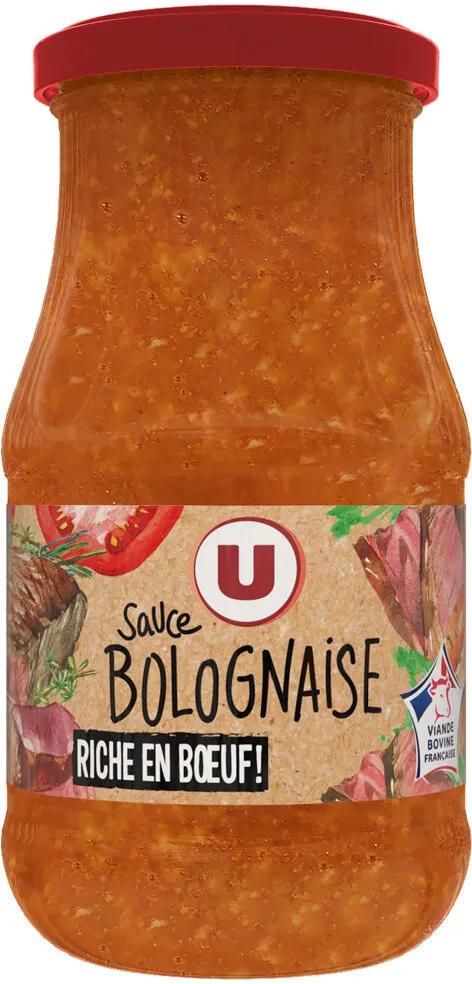 Sauce bolognaise plus de boeuf 420g