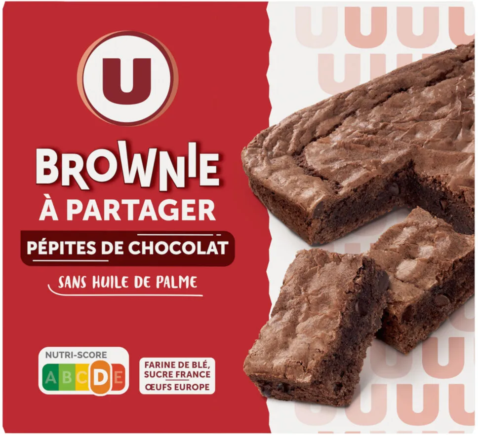 Brownie choco pépites 285g