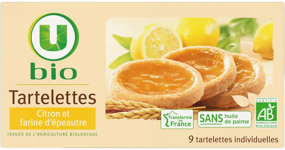 Tartelette au citron et farine d'épeautre