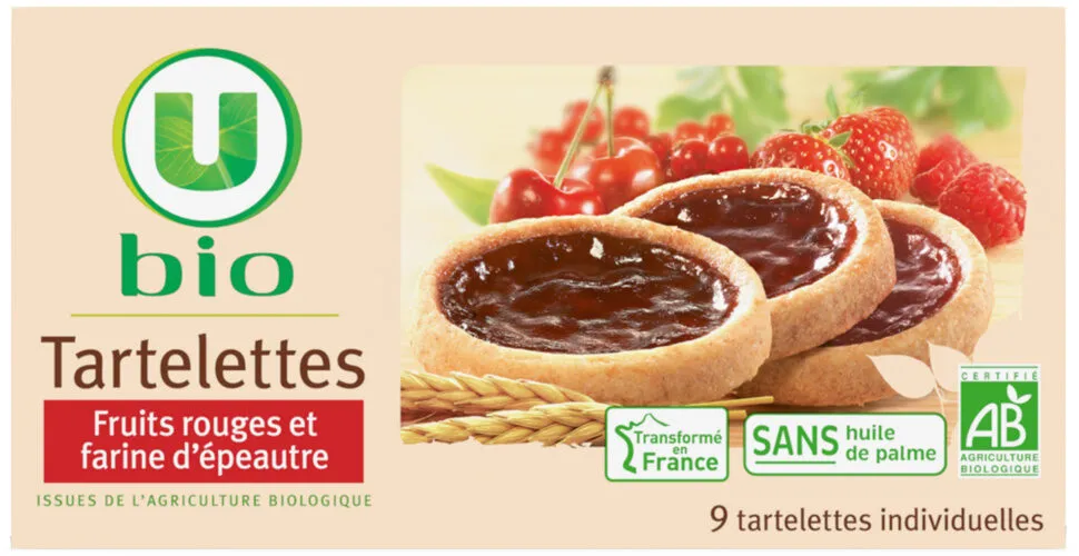 Tartelette fruits rouges et farine épéautre