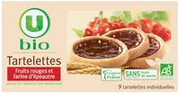 Tartelette fruits rouges et farine épéautre