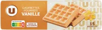 Gaufrettes fourrées saveur vanille paquet de 110g