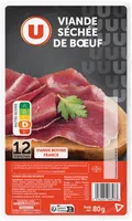 Viande séchée de boeuf - x12 tranches, 80g