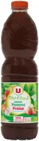 Boisson au thé glacé saveur pomme  fraise