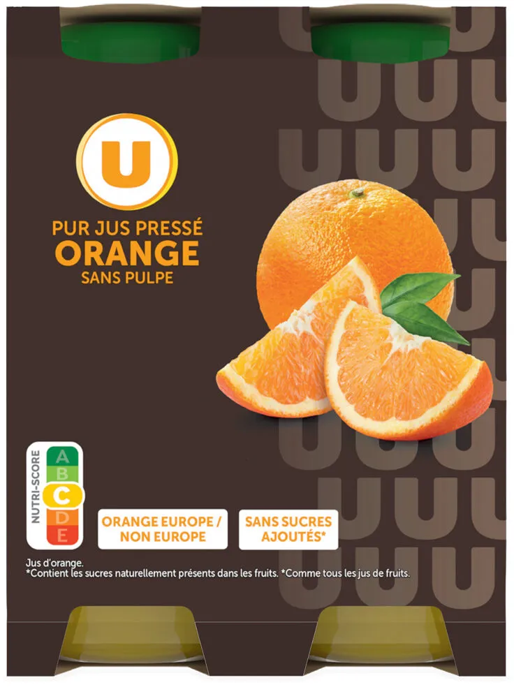 Pur jus orange 4x20cl