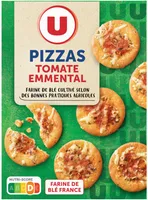 Biscuits apéritifs Crackers pizza tomate emmental paquet de 85g