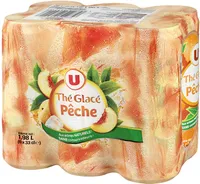 Boisson au thé pêche