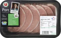 Carré de porc en tranches fines, France, 6 pièces, barquette, 300g