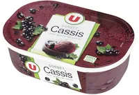 Sorbet Cassis Avec Baies De Cassis