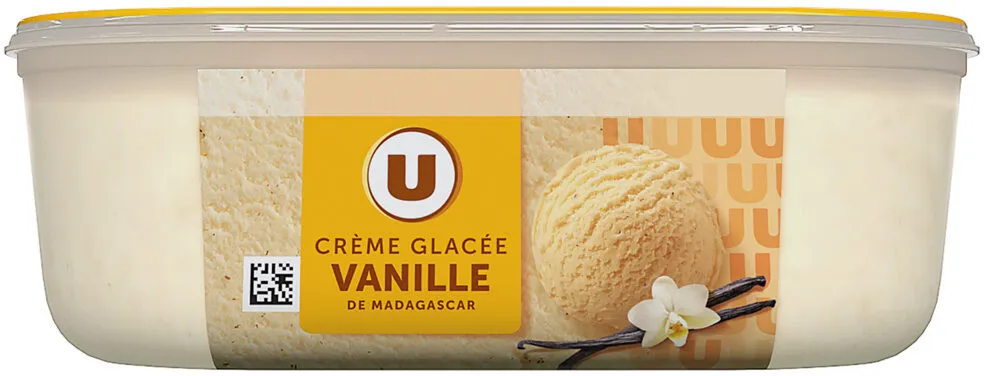 Bac crème glacée vanille 500G