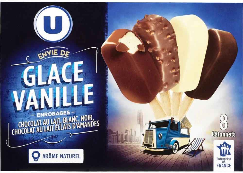 Mini bâtonnets glacés envie de chocolat x8