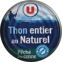 Thon entier au naturel Pêché à la canne