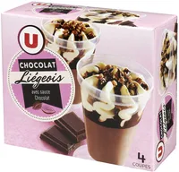 Coupes liégeoises chocolat