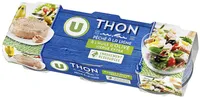 Thon entier à l'huile olive pêché à la ligne