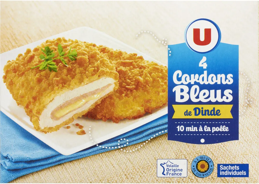 Cordon bleu de dinde