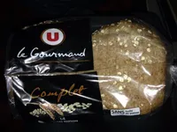 Pain de mie gourmand complet tranches épaisses 500g