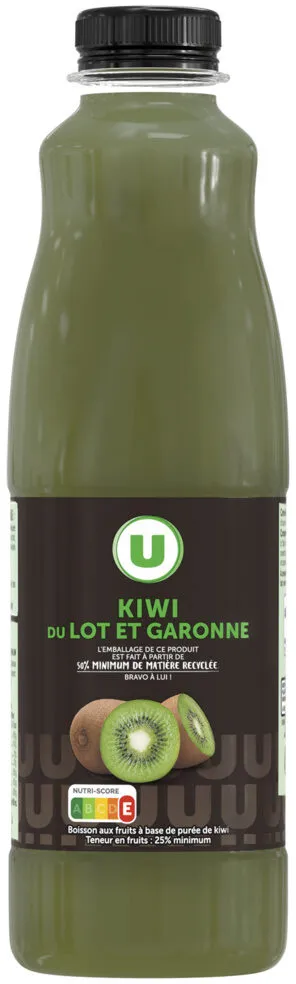 Boisson kiwi du Lot et Garonne bouteille de 1l