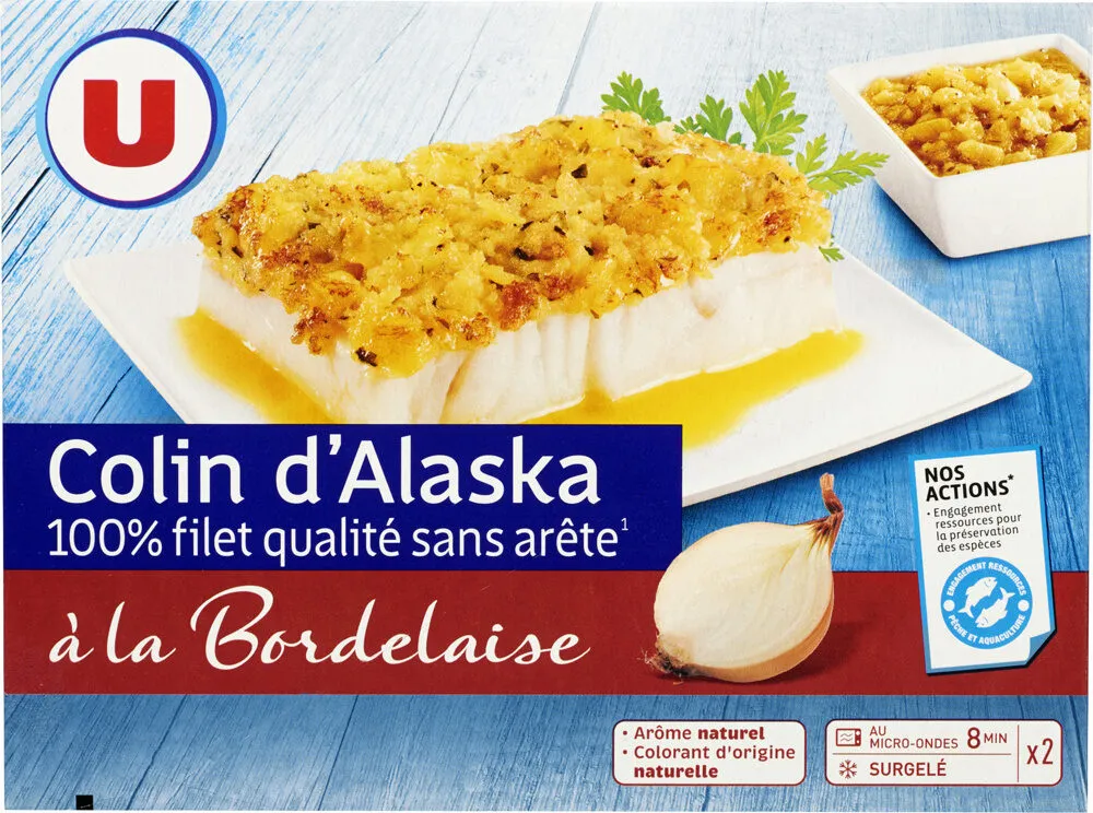 Colin d'Alaska à la Bordelaise 400g