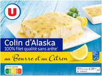 Colin d'Alaksa sauce beurre citron 400g