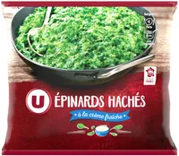 Epinards hâchés à la crème fraîche 1kg