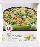 Poêlée champêtre aux légumes, pommes de terre et champignons de Paris1kg