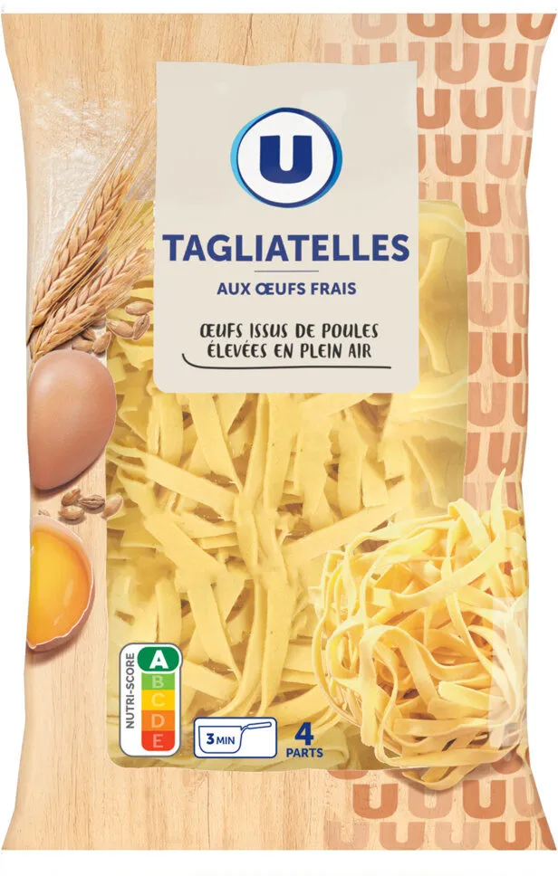 Tagliatelles aux oeufs frais 700g