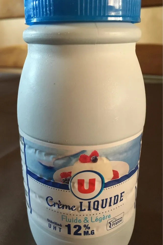 Crème Liquide UHT 12% MG