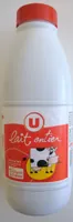 Lait entier stérilisé UHT