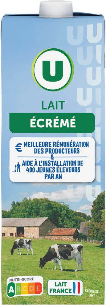 Lait écrémé 0% matière grasse