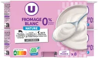 Fromage blanc nature 0%MG - 8x100g