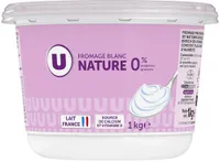 Fromage blanc nature 0%MG - 1kg
