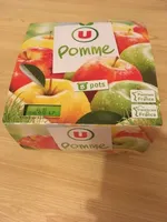 Dessert fruitier aux pommes allégé en sucre 8x100g
