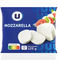 Mozzarella au lait pasteurisé 18%mg