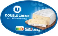 Fromage double crème au lait pasteurisé 30% MG, 200g