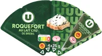 Roquefort au lait cru de brebis AOP 4 portions - 100g