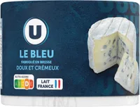 Fromage pasteurisé à pâte persillée Le Bleu, 33% de MG, 250g