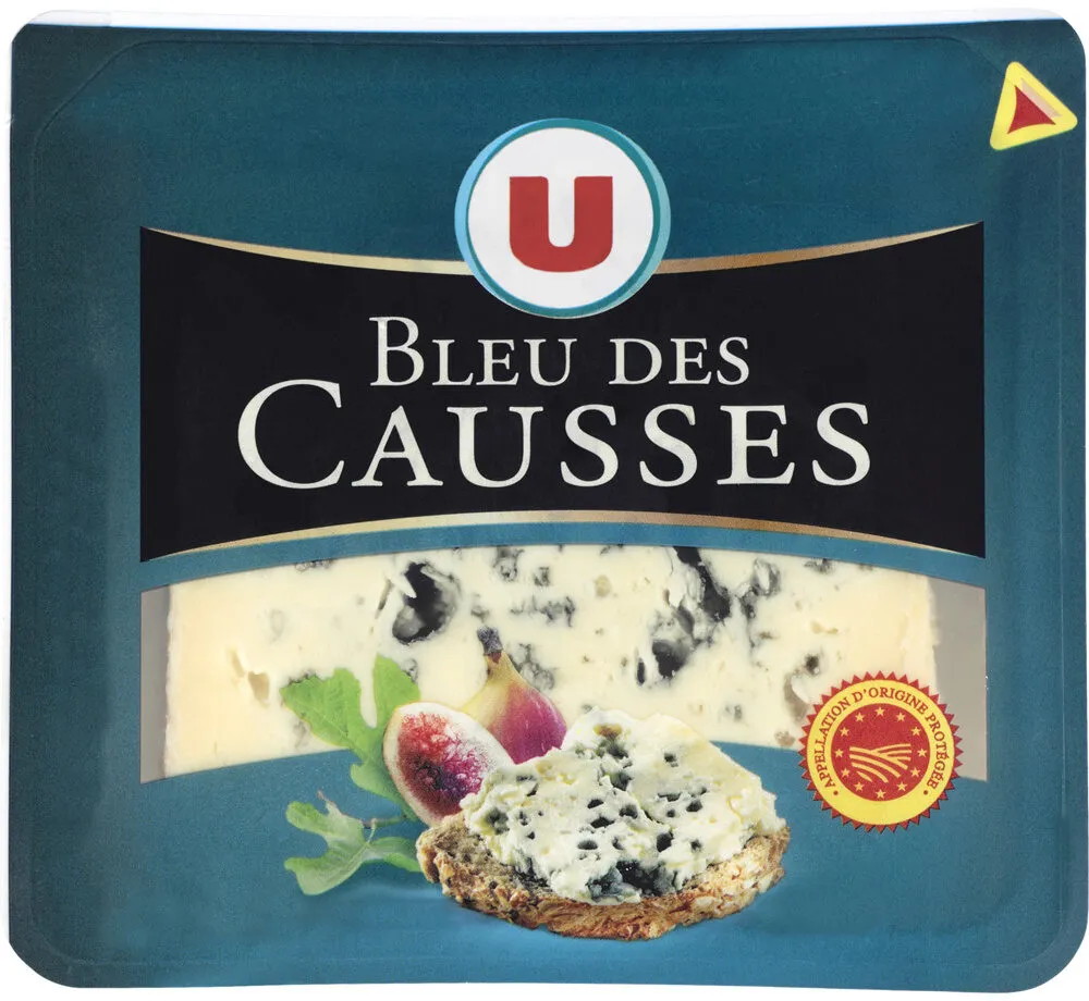 Fromage au lait pasteurise AOP Bleu des Causses 30% de MG