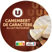 Camembert de caractère au lait pasteurisé 21%MG, 250g