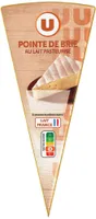 Pointe de Brie au lait pasteurisée, 30%MG