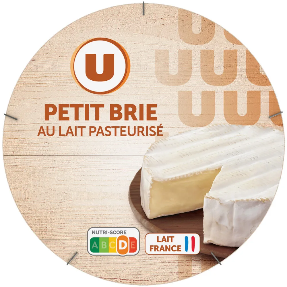 Petit Brie pasteurisé 31%mg, 500G