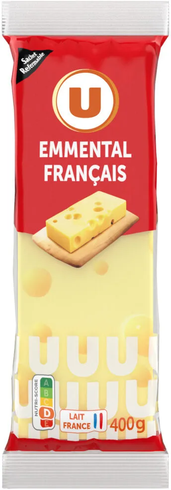 Emmental français pasteurisé, 400g