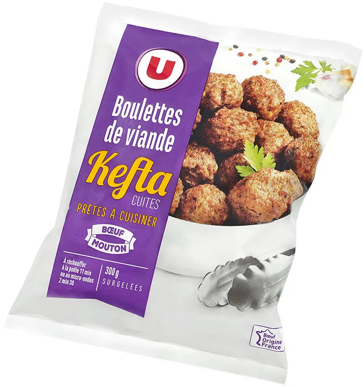 Boulettes de viande Kefta cuites