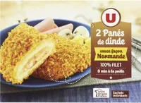 Escalope de dinde panée à la Normande